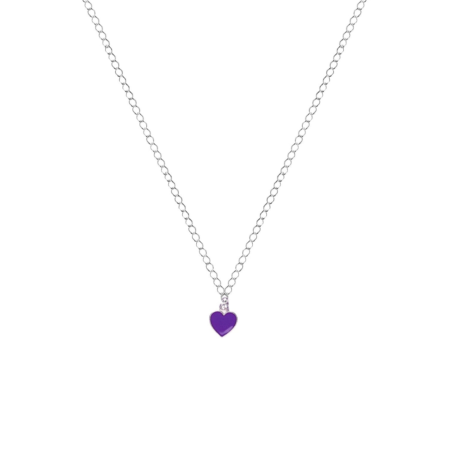 Purple Wisdom Heart Necklace, Playing Cards inspired Queen of Hearts | by lovedbynlanla